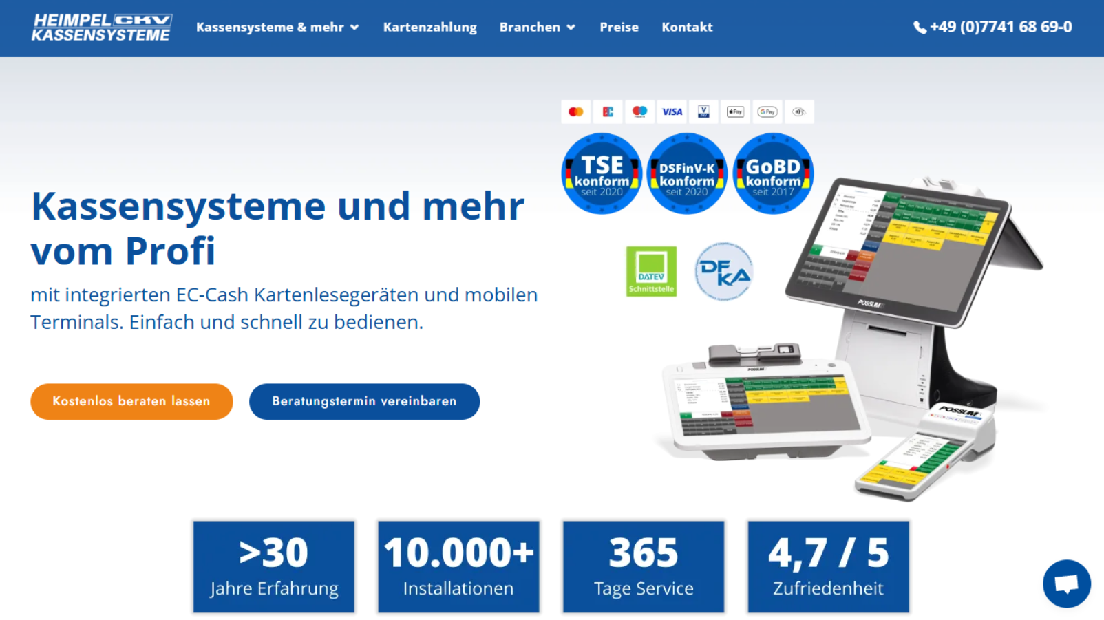 Ihre neue Website