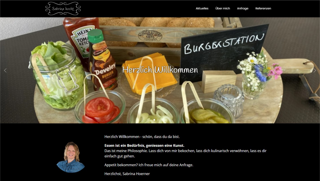 Website Sabrina kocht